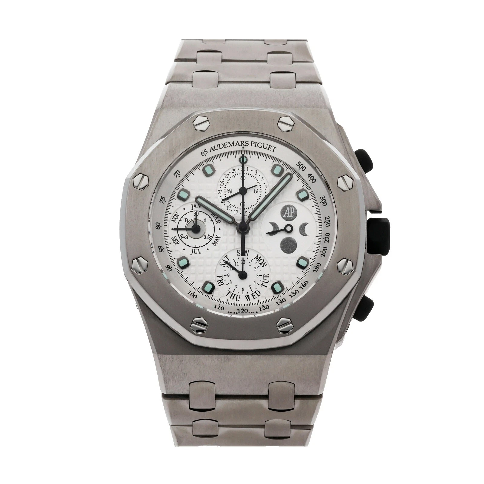 Audemars Piguet Silver Case Wristwatches