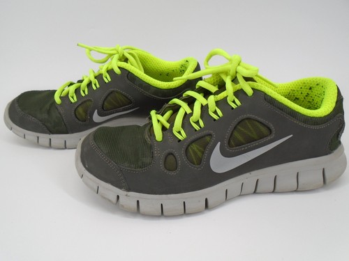 Nike Running Athletic Shoes Free 5.0 Kids Youth Size 6.5 Y Green - Picture 5 of 16
