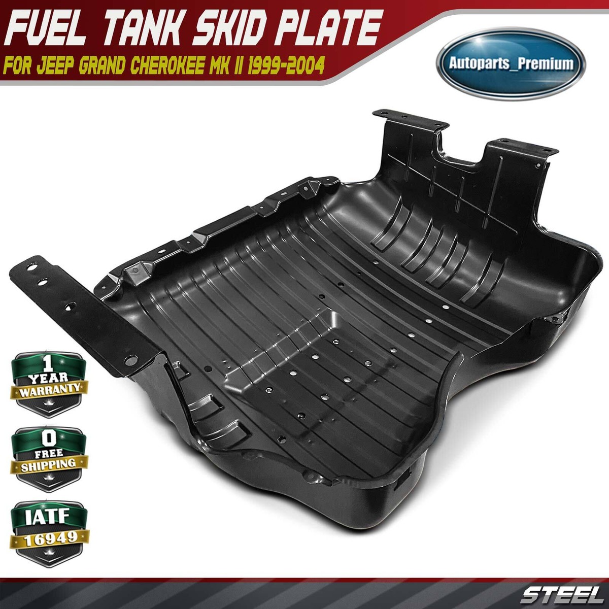 Fuel Tank Skid Plate for Jeep Grand Cherokee Mk II 1999-2004 917