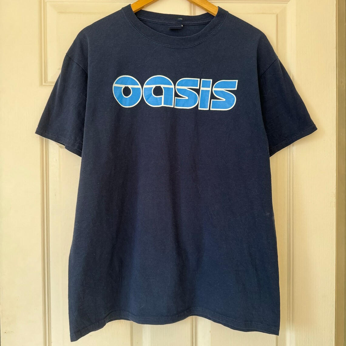 Oasis バンドt ブルー Tシャツ Sサイズ Oasis Band Blue Logo T Shirt Full Size S-5XL | eBay