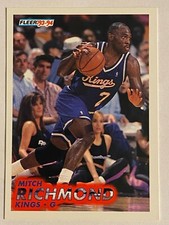 1993-94 Fleer #183 Mitch Richmond Sacramento Kings