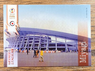 Panini 2002 FIFA World Cup Card No.16 Miyagi Stadium | eBay