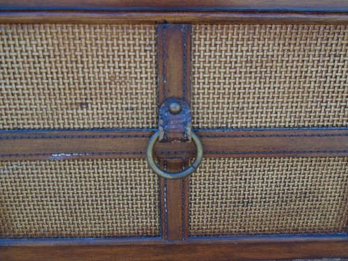 TLC Pyramid Chest of drawers Highboy West Indies Tropical Rattan Cane Beach Boho - Picture 14 of 15
