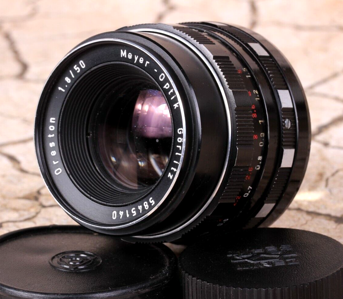 Meyer-Optik Gorlitz Oreston 50mm F1.8 後期 【大注目】 7693円引き