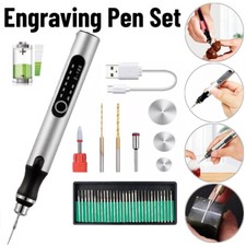 Cordless Electric Mini Drill Grinder Engraving Pen Variable Speed Rotary Tool