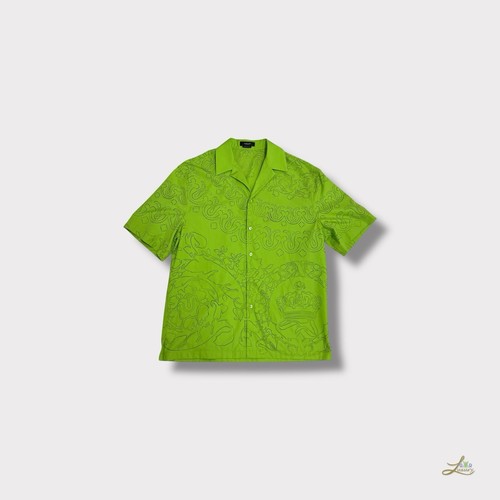 Camicia Versace cotone laserato taglia 50 - Foto 2 di 6