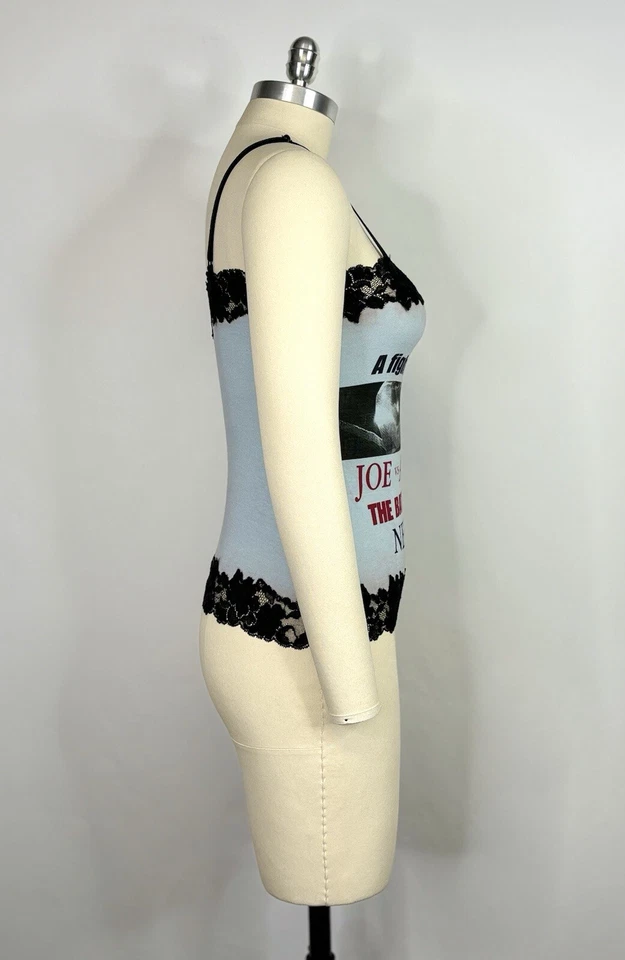 Top De Colección Dolce & Gabbana Estampado Boxeo Virgen María Dije L Foto 4 de 4