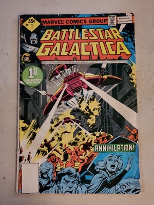 BATTLESTAR GALACTICA #1, Cylons, 1979, Annihilation marvel comics | eBay