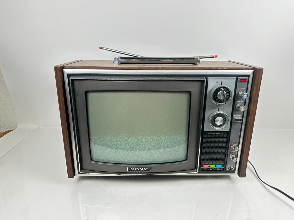 SONY TRINITRON COLOR TV 日本製 SONY TRINITRON COLOR TV 日本製