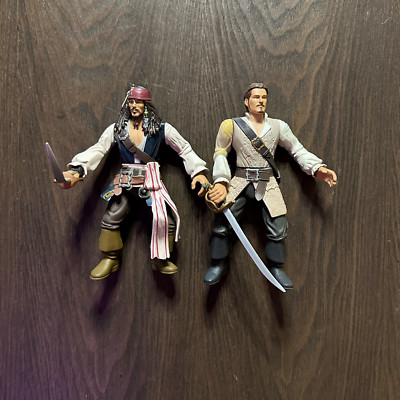 Pirate Clash Jack Sparrow and Will Turner set: Pirates of the Caribbean (2006) F
