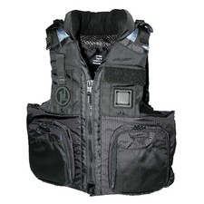 First Watch AV-800 Four Pocket Flotation Vest, Black, XXL to 3XL, USCG Approved