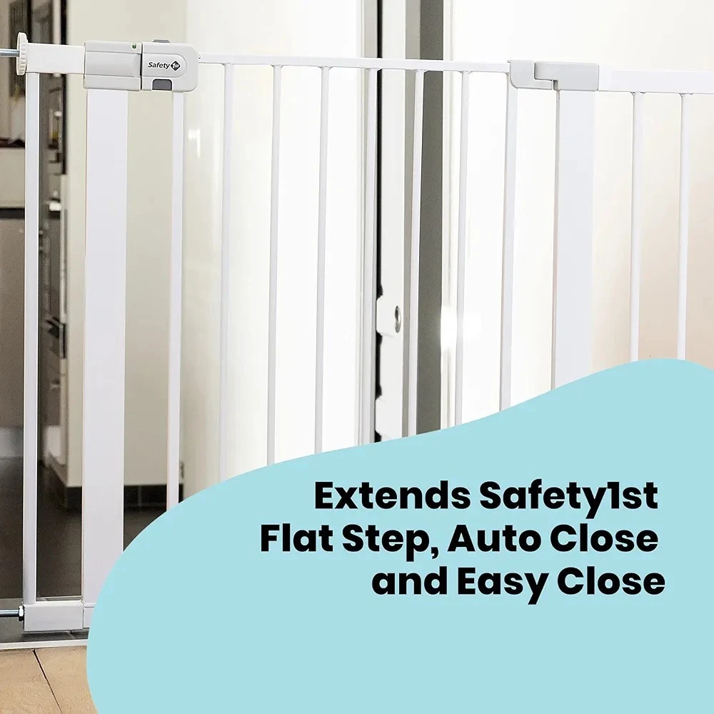gate, Safety 1st SecureTech Metal & 14cm extension Pressure gate Fit 73-94cm S10