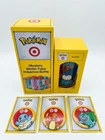 Pokemon Target Exclusive Mystery  Water Botlle Snorlax Tumbler And 3 Pins