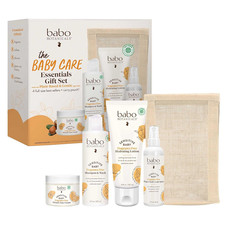 Babo Botanicals Baby Care Essentials Gift Set - Skincare, Bath  Diaper - for De