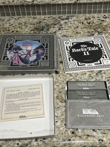 The Bard's Tale II The Destiny Knight Commodore 64 C64 128 Electronic Arts - Picture 2 of 7