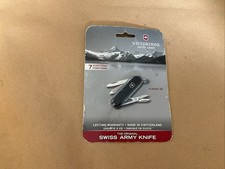 Victorinox 7 function Swiss Army Knife  0.6223.3B1-X2 Black Classic SD NEW