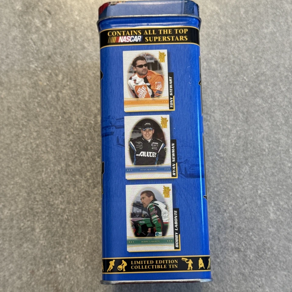 2003 Press Pass VIP NASCAR Trading Card Complete Base Set in Earnhardt Jr Tin - Image 2 of 4