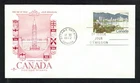 Canada #600, 1972 $1 Vancouver, Rosecraft  cachet FDC , VF