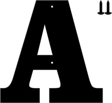 3 Inch House Numbers and Metal Letters for Outdoor Signs   Coated Address Letter