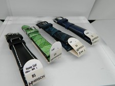 Assorted Hirsch Watch straps, 20mm,22mm,24mm, see listing for description