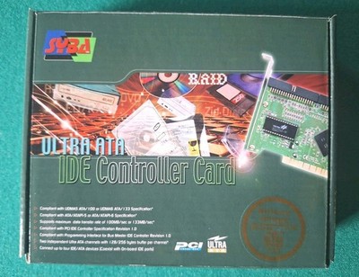 Ultra ATA 133 IDE RAID Controller PCI Card