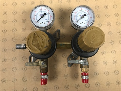 #ad Taprite Dual Pressure Co2 Beer Soda Regulator 5740 Excellent $54.95