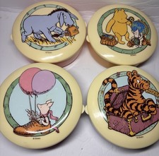 RARE Vintage Selandia Winnie The Pooh Snack Containers With Case