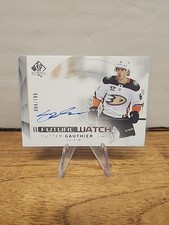 2024 SP AUTHENTIC CUTTER GAUTHIER FUTURE WATCH HORIZONTAL AUTO ROOKIE /199