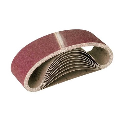 10 MioTools Schleifbänder Handbandschleifer 457x75 mm K36-120 Normalkorund