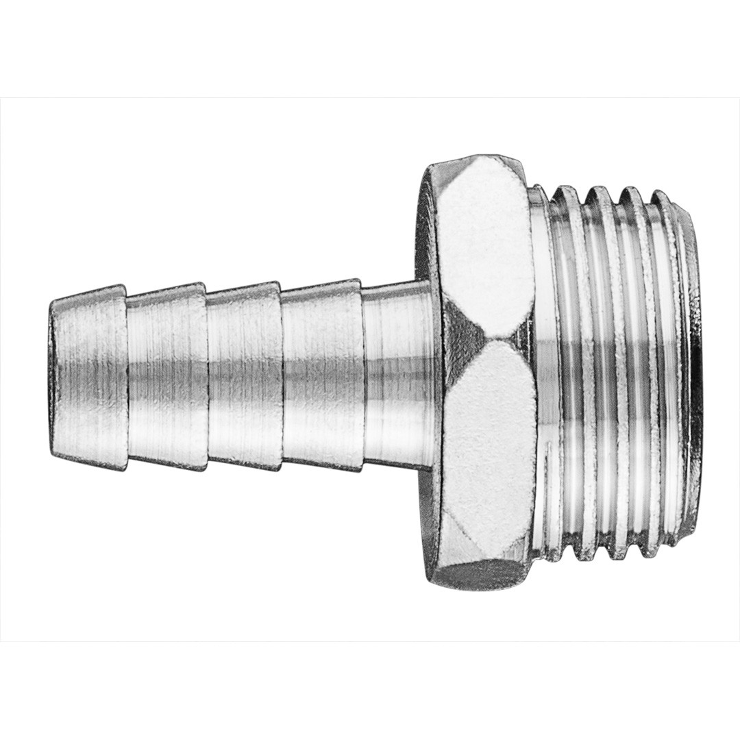 Tresice France Versilbert Schlauchverbinder Mit Außengewinde 1/2'' 10Mm - T N12-617 - Bild 3