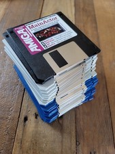 1990s AMIGA Format Computing Games Utilities Software 21, 3 1/2" Floppy Disks