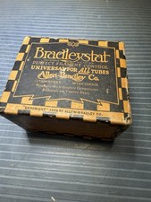 Radio antigua Bradleystat 1922 Allen Bradley Milwaukee 2194 UNIVERSAL TODOS LOS TUBOS