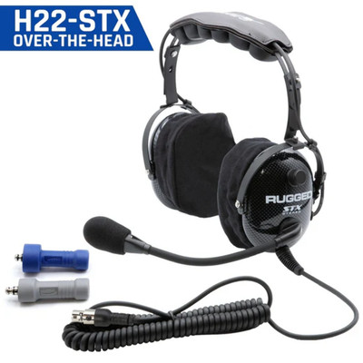 Rugged Radios Ultimative Headset Alpha Audio Stereo Adapter Inklusive H22-STX