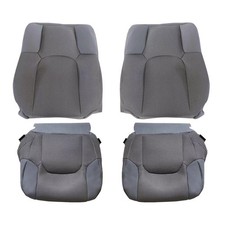 4pcsset Driverpassenger Cloth Seat Cover For Nissan Frontier S Sv Xe 05-09 4pcsset Driverpassenger Cloth Seat Cover For Nissan Frontier S Sv Xe 05-09