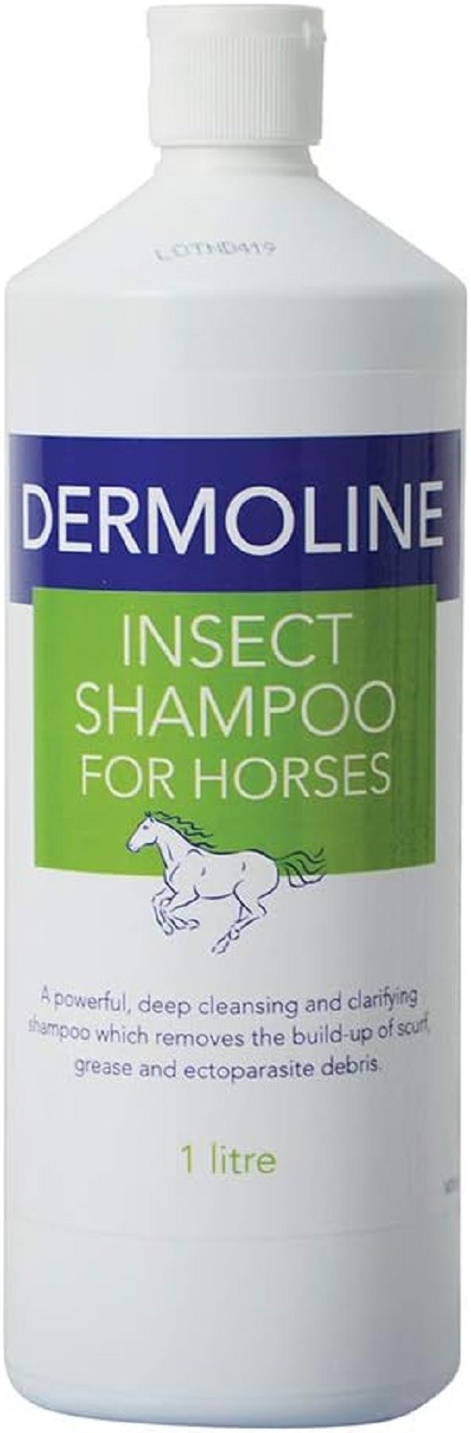Dermoline Insect Shampoo 1 Litre -A Powerful Deep Cleaning And Clarifying Sha...