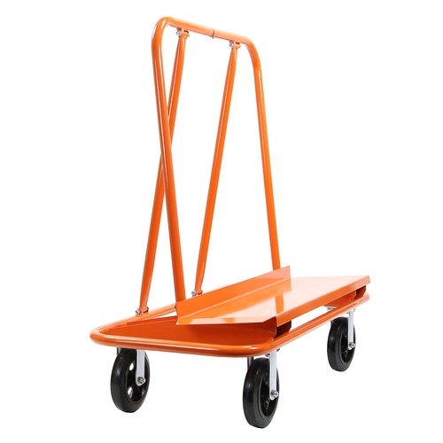 OPEN BOX - Drywall Sheet Cart Plywood Panel Dolly Trolley 4 Swivel Wheels