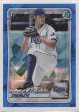 2020 Bowman Chrome Draft Sapphire Edition Hunter Barnhart #BD-66 03sv