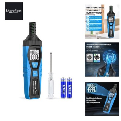 Thermo-Hygrometer Thermometer Digitales Mini Temperatur und Feuchtigkeitsmess...