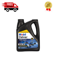 Mobil Delvac 1300 Super Heavy Duty Synthetic Blend Diesel Engine Oil 15w-40