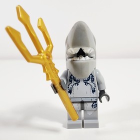 Lego Atlantis Shark Warrior Minifigure 8078 8060 8057 atl004