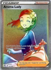 Holo Foil Aroma Lady (Secret) 221/203 Secret Rare SWSH07: Evolving Skies