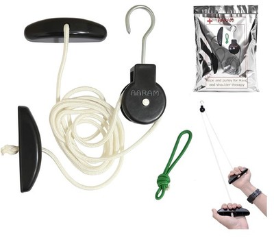 AARAM Overhead Shoulder Pulley Equipment Kit w/Rope for Without Ball bearing 