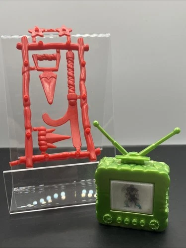 Vintage Ninja Turtles TMNT 1992 Toon Shredder Red Weapons Rack TV Accessories