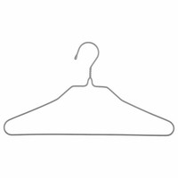 5Five Simply Smart Metall-KleiderbüGel 10Er Set, Stahl, Pe-Kunststoff, Silbern