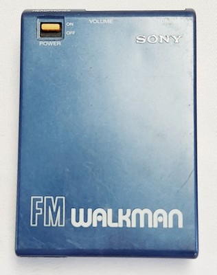 First Model SONY FM WALKMAN Blue SRF-40 W FM 1980 Works! Japan | eBay
