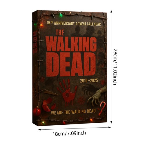 The Walking Dead Countdown Calendar 24-Days 2025 Advent Calendar Xmas Surprise - Picture 2 of 5