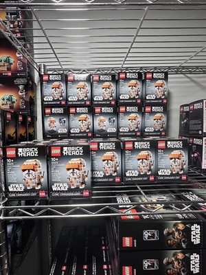 LEGO 40675 Star Wars Brickheadz Clone Commander Cody Brand New! *LOT OF x27!
