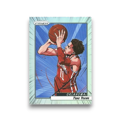Trae Young #MAN-TY 2022 Panini Prizm Draft Picks Manga card