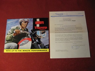 1965 Triumph Sales Brochure Booklet Catalog Old Original Pamphlet