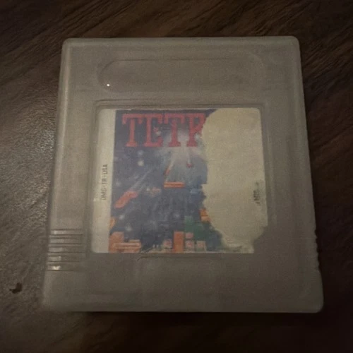Nintendo Game Boy Tetris 1989 Authentic Cartridge Original With Case